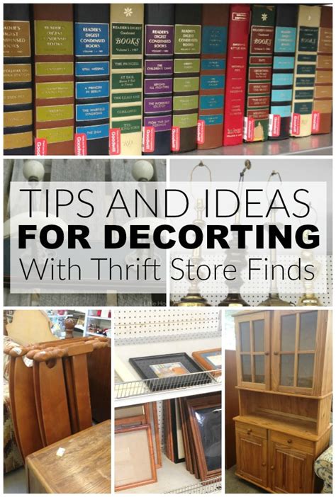 So often people purge their homes and donate things that are in great condition and thrift stores sell them at a. Thrift Store Essentials For the Thrifty Decorator | Little ...
