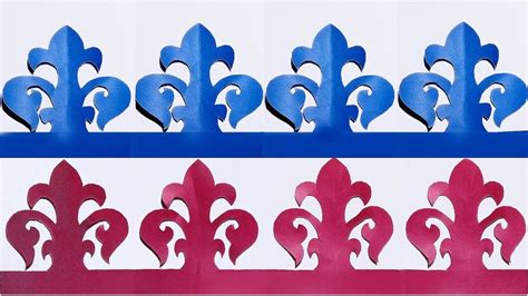 Border Paper Cutting Designs For Decoration