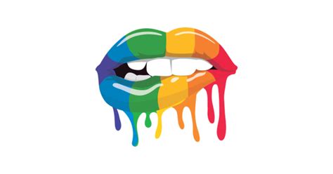 rainbow lips lgbt pride outfit ideas gay t shirt teepublic