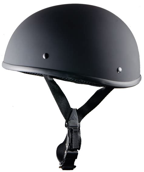 Smallest Lightest Dot Beanie Helmet Flat Black No Peak Biker