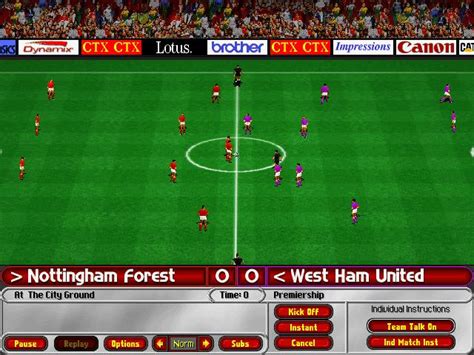 Which 100 chief executive is most admired? Ultimate Soccer Manager 98-99 Download (1999 Sports Game)