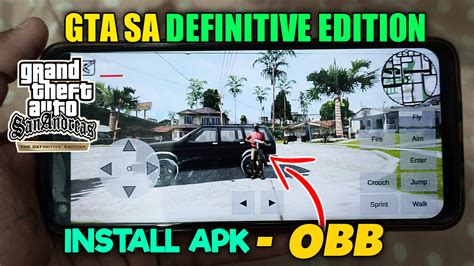 Gta San Definitive Edition Apk Obb Gta San Andreas Definitive Edition Install Full Game