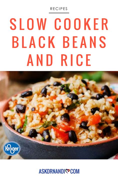 The baby had 3 servings (small plastic bowls). Slow Cooker Black Beans and Rice | Recipe | Slow cooker ...