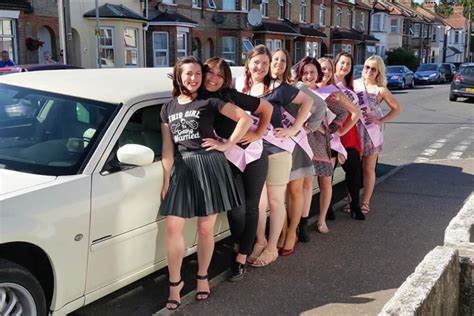 hen stag night limo hire from herts limos