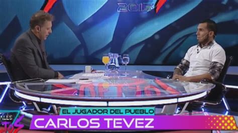Carlos Tevez íntimo Con Fantino Si Sos Messi Y Tenés La Critica Que Tenés No Venís Más A La