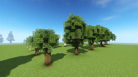 Guide On Building Good Looking Custom Trees 🌲🌳🌴 Minecraft Map