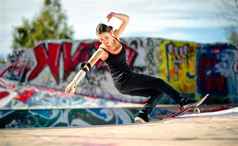 Skateboard Girls Wallpapers Wallpaper Cave