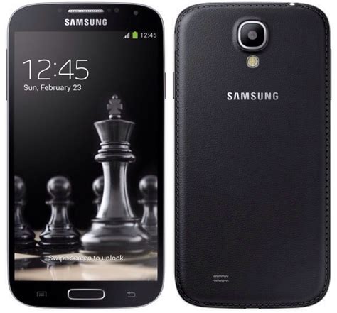 Samsung Launched Black Edition Of Galaxy S4 And S4 Mini
