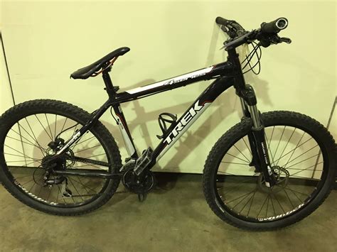 Black Trek 4 Series 24 Speed Front Suspension Mountain Bike With Full