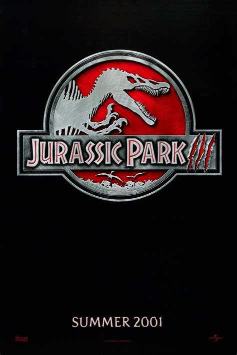 Jurassic Park Iii 1 Of 3 Extra Large Movie Poster Image Imp Awards