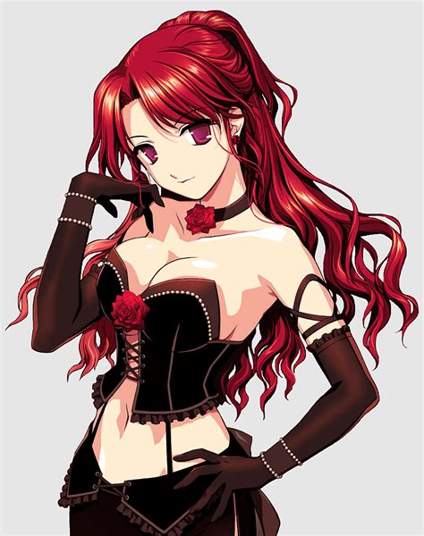 Fantasy Life Mabinogi Nonplayer Character Red Hair Anime Girl Cg