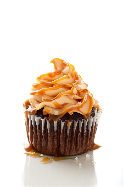 Chocolate Cupcakes With Salted Caramel Frosting Cooking Classy