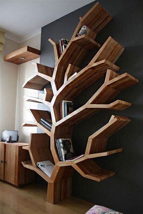Quirky Wooden Bookshelf Ideas For Bookworms Viral Homes