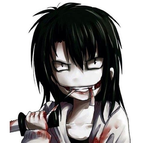 Jeff The Killer liked on Polyvore featuring anime ...