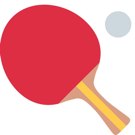 Ping Pong Emoji Clipart Free Download Transparent Png Creazilla