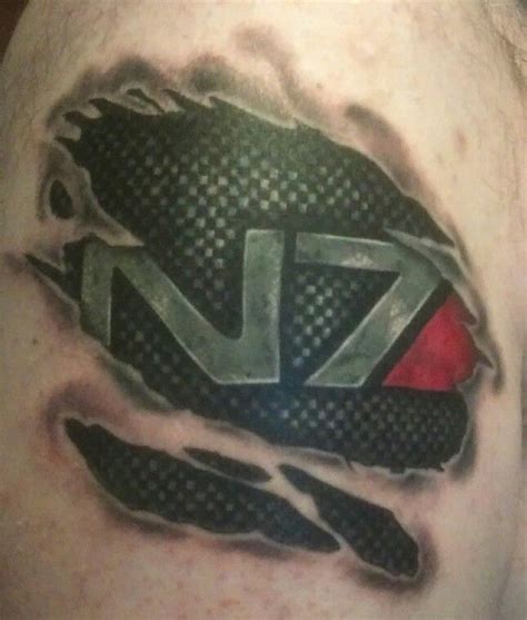 My Mass Effect Cover Up Tattoo Done By Anna At Adorn Shrewsbury
