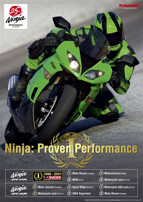 Kawasaki Motorcycle And Engine Company Ninja Zx 10r Wins Supertest