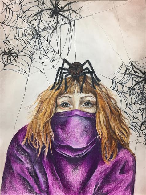 Phobias Spiders Drawing By Amanda Black Fine Art America