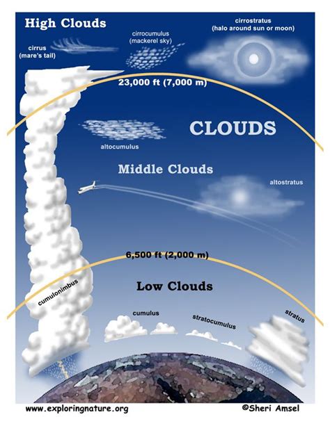 Ten Types Of Clouds Diagram Amazing Design Ideas