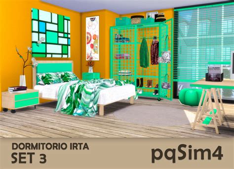 Irta Bedroom Set Nº 3 Sims 4 Custom Content