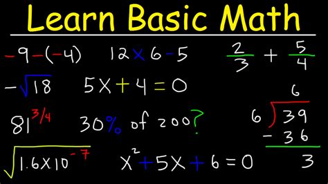 What better medium could there be for demonstrating mr. Math Videos: How To Learn Basic Arithmetic Fast - Online ...