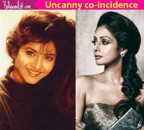 Sridevi Dies A Day Before Divya Bhartis 44th Birth Anniversarydid You Know She Replaced Her