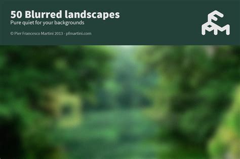 50 Blurred Landscapes Textures ~ Creative Market
