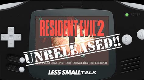 Resident Evil 2 Unreleased Gameboy Advance Tech Demo Playthrough