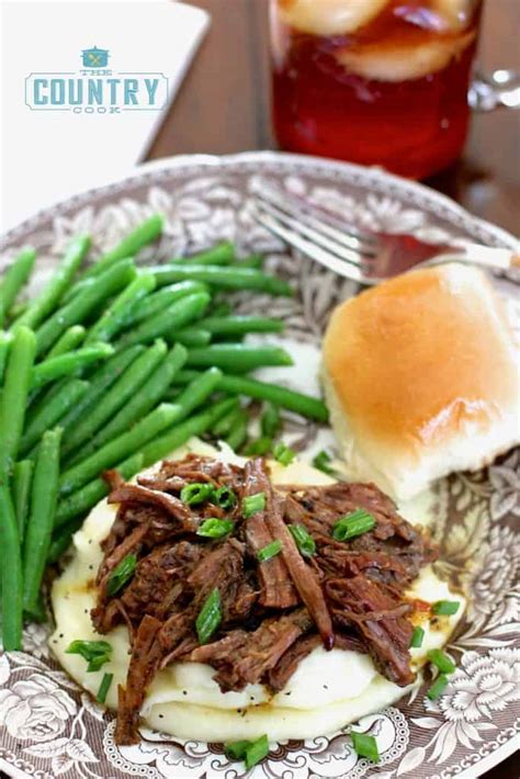 If you don't mind mixes, we use the dill ranch packet to make this dish low carb. Crock Pot Mississippi Pot Roast - The Country Cook
