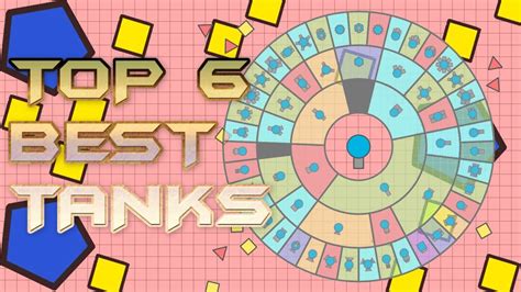 We will talk about the diep.io tanks 2020 guide in detail. TOP 6 OVERALL BEST CLASSES / TANKS | Diep.io - YouTube