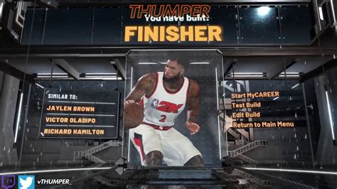 Best Finisher Build On Nba 2k20 Most Overpowered Slasher Build On Nba