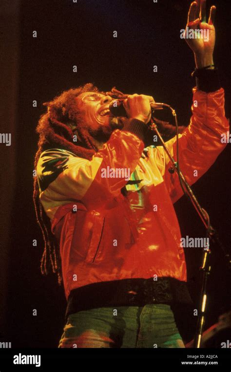 Bob Marley 1945 1981 Jamaican Reggae Musician In 1978 Stock Photo Alamy