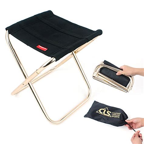 Sunbeter Mini Folding Camping Stool Lightweight Portable Chair Outdoor