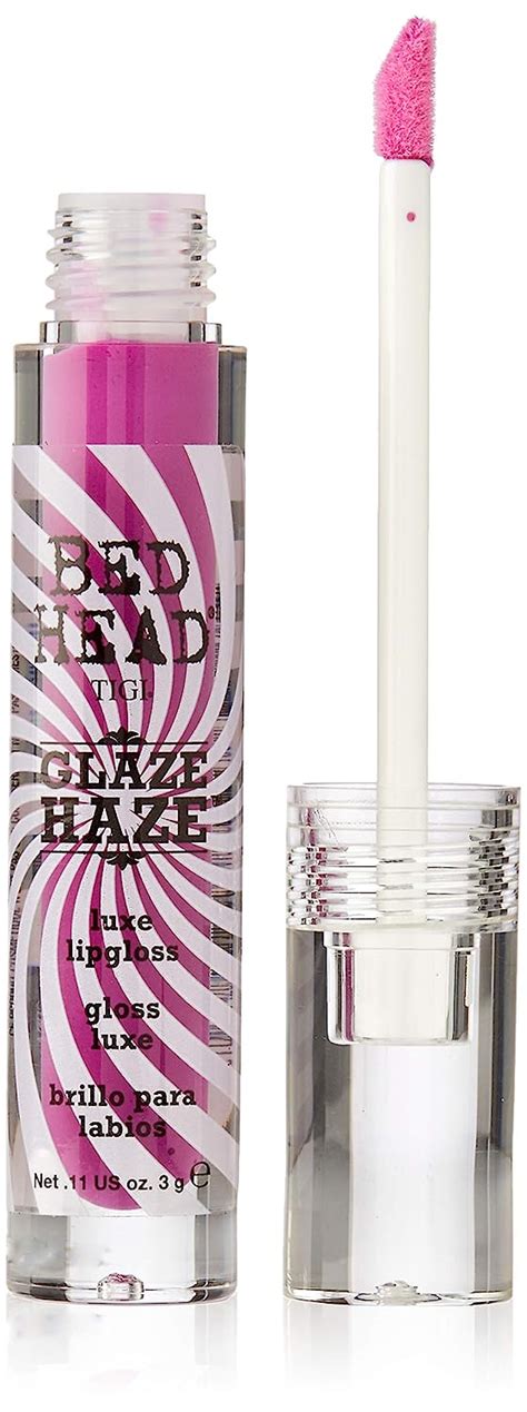 Amazon Com Tigi Bed Head Luxe Lip Gloss For Women Glaze Haze