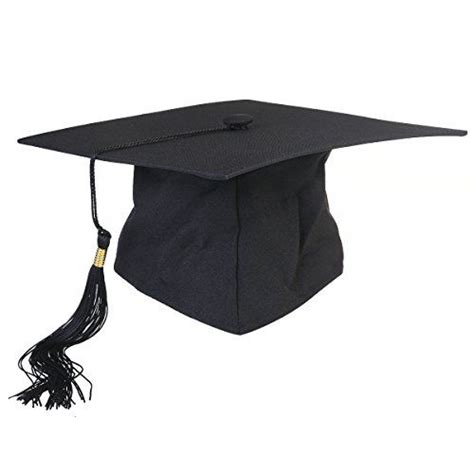 Bestoyard Graduation Hat Cap With Tassel Adjustable Adults Student