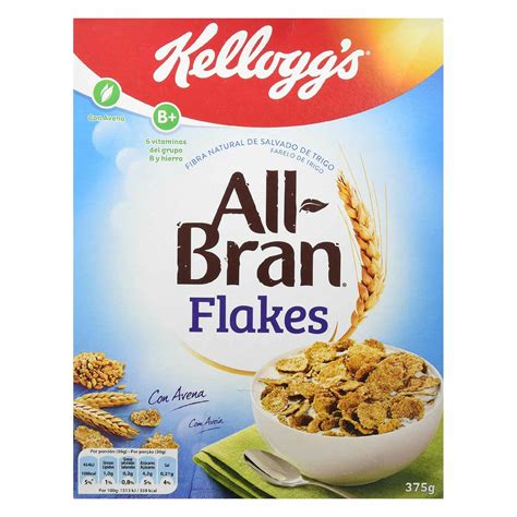 Buy Kelloggs All Bran Flakes 375g Online Shop Food Cupboard On