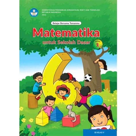 Jual Buku Pendidikan Siswa Kelas 6 Matematika Vol1 Kurikulum Merdeka