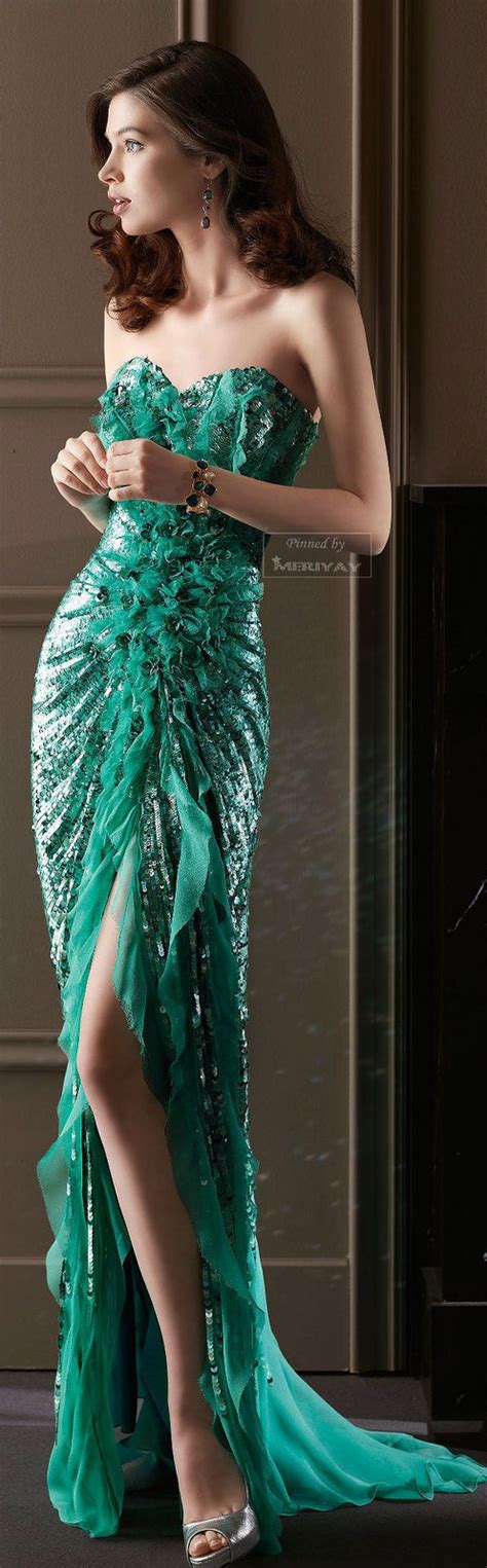 Latest Luxurious Women S Fashion Stunning Dresses Green Evening Dress Green Dress