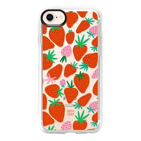 An Iphone Case With Strawberries On It