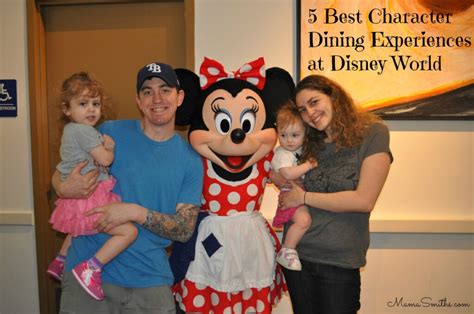 5 Best Character Dining Experiences at Walt Disney World