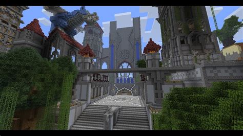 Minecrafts Biggest Castle Tour Part 1 Youtube