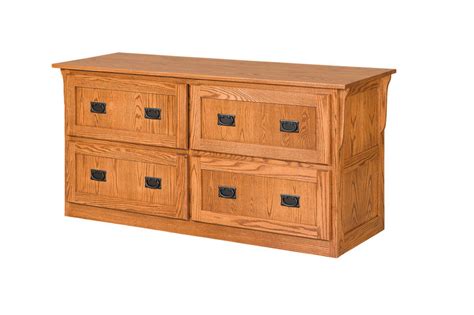 From the sturdy construction home & kitchen: Mission Four Drawer Lateral File Cabinets - Town & Country ...