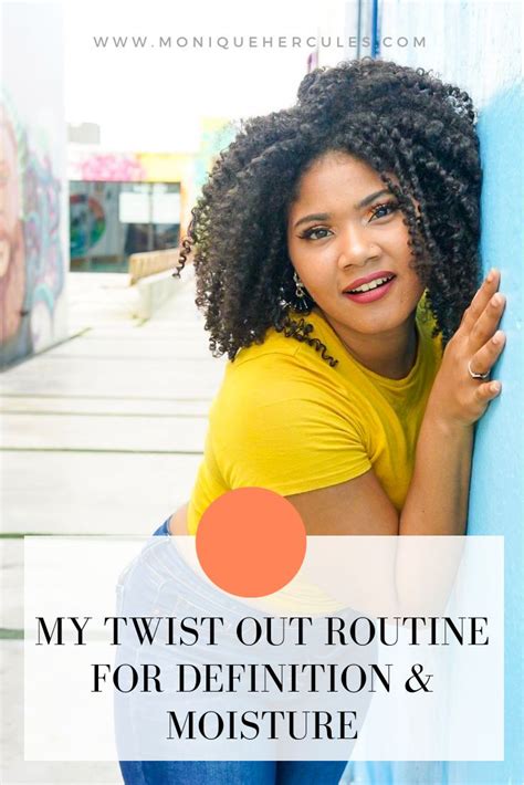 Yt Naturally Curly Hair Styles My Twist Out Routine For Definition And Moisture This Is How I
