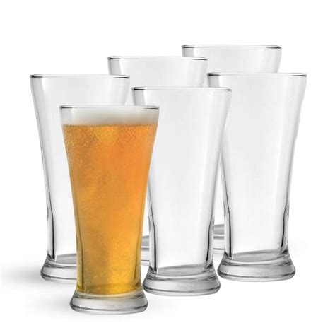Set Of 6 Ocean High Quality Beer Pilsner Glass 300ml