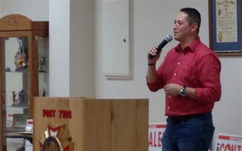 Gop Congressman Dan Crenshaw Campaigns In Helotes For Tony Gonzales Nirenberg Endorses Gina