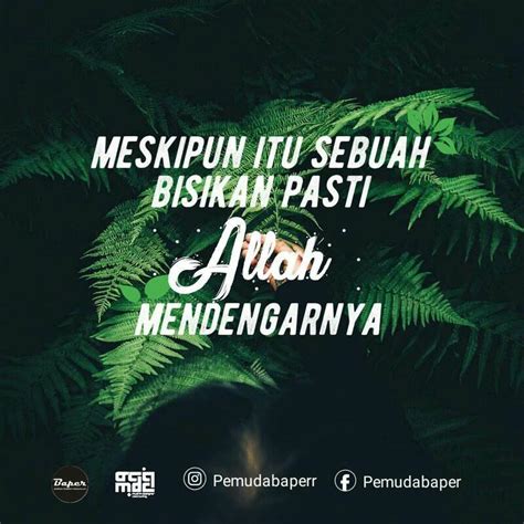 Link i've heard a lot of people kifarah is the return of god in the world of sin committed by a servant, god tests also may occur, which may involve the death of a loved one, loss. Meskipun itu sebuah bisikan pasti Allah mendengarnya ...