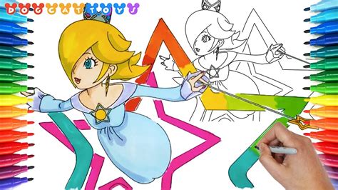 You can print or color them online at 736x952 super mario brothers coloring book together with super brothers. How to Draw Super Mario Galaxy, Rosalina #206 | Drawing ...