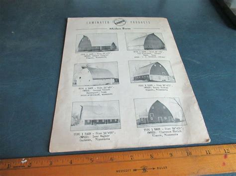 Vintage Rilco Gothic Rafters Barns Sheds Brochure Albert Lea Mn Lot 20