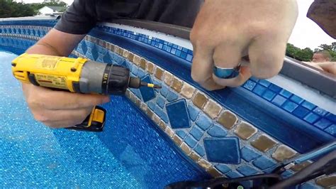 How To Assemble And Install A Pool Skimmer Youtube