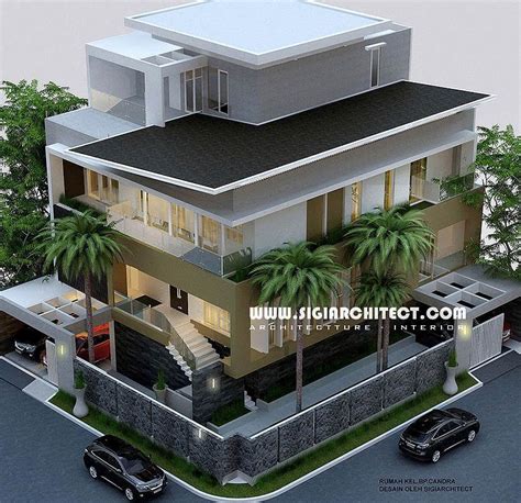Desain rumah minimalis modern 2 lantai 7x15 dengan kolam renang dan 4 kamar small house with pool. Mewah Minimalis Modern Desain Rumah Mewah 2 Lantai Dengan ...